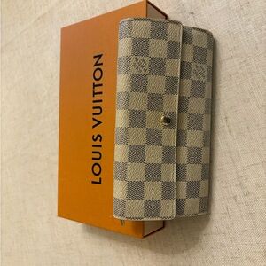 Louis Vuitton Damier Azur Canvas Wallet